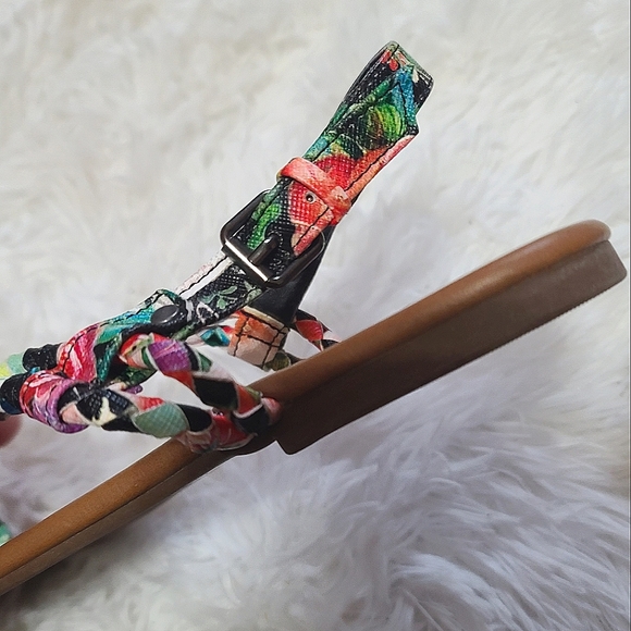 Rampage Women's Tropical Thong Sandals Size 8M - Picture 17 of 17